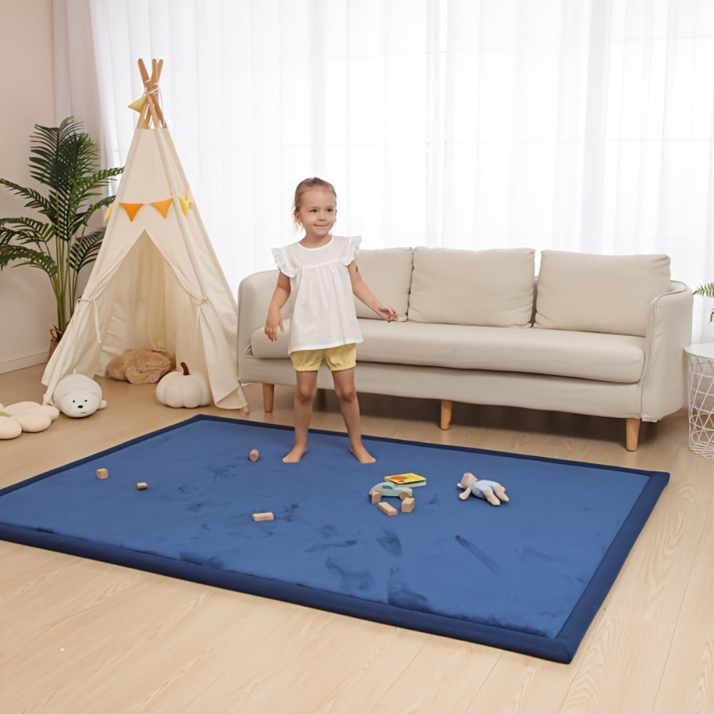 Memory Foam Area Rug Tatami Mat Non-Slip Coral Velvet Floor Mat for Living Room Bedroom Kids Playroom Yoga ¡ª Multiple Sizes & Colors