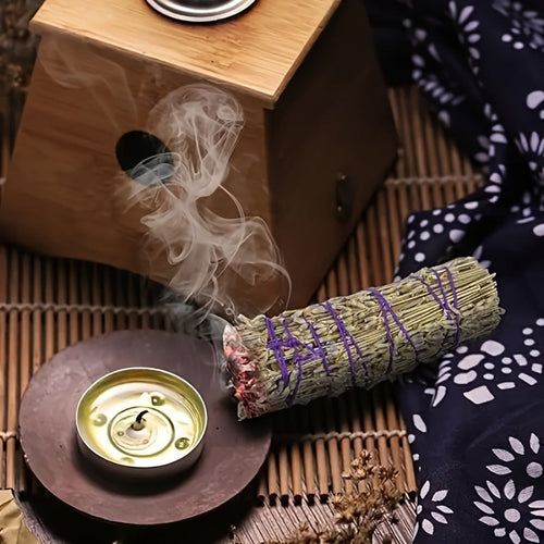 Aromatherapy Incense Sticks Kit ¨C White Sage, Cedarwood, Dragon's Blood, Eucalyptus & Lavender | Spiritual Cleansing Gift Set for Meditation, Yoga, Energy Cleansing, Christmas & Holiday Gifting
