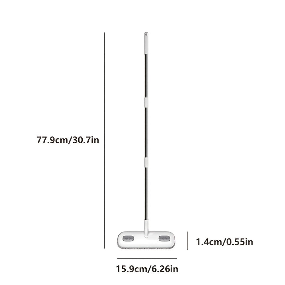 Window Cleaning Brush with Telescopic Handle and Holder - Magic Multi-Surface Door & Window Cleaner Tool, Pet Hair Remover, Household Cleaning Supplies for Home, Car, Glass, Screen & Blinds