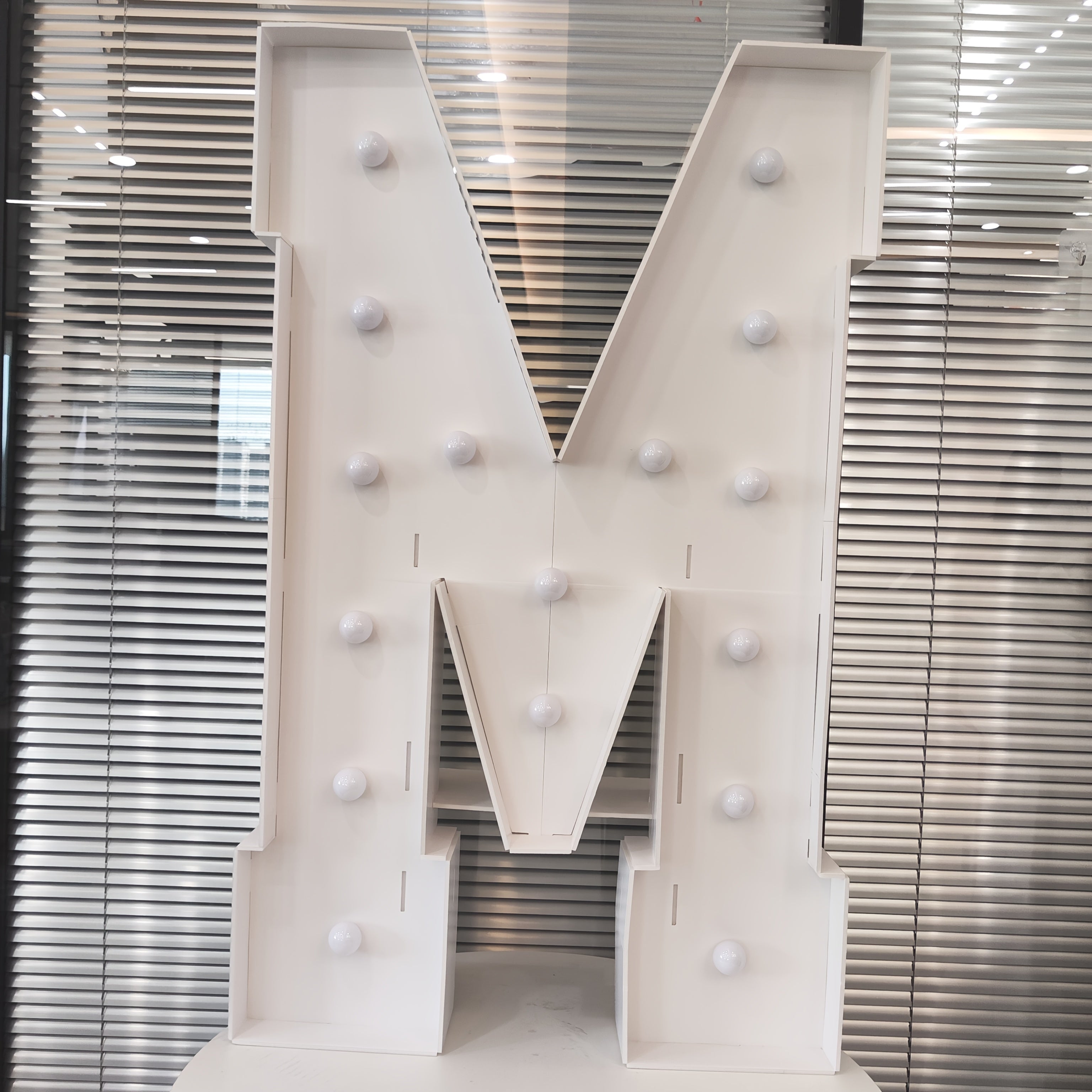 LED Letter Lights 4FT Tall Marquee Letter Lights A-Z Alphabet Light Up Letters with Cool White LED for Wedding, Birthday, Party, Proposal & Graduation Decor