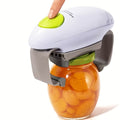 Electric Jar Opener One Touch Automatic ¨C High Torque Battery Operated Jar Lid Opener for Seniors, Arthritis, Weak Hands, Women & Chefs | Hands-Free Kitchen Gadget Gift