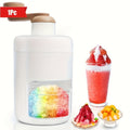 Manual Ice Shaver Machine ¨C Hand-Powered Snow Cone Maker & Ice Crusher, BPA-Free, Portable for Home, Parties, Picnics & BBQs, Includes Ice Cube Trays, Easy to Use Shaved Ice Maker for Kids & Adults