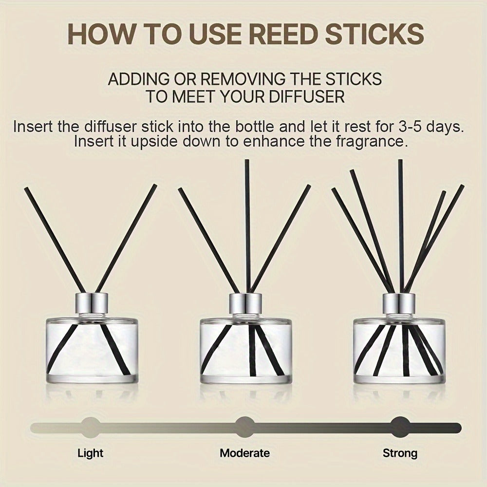 Reed Diffuser Set with Real Flowers - 4.05 oz 120ml Scented Home Fragrance Aromatherapy Diffuser Sticks for Bedroom Bathroom Living Room Office Gift