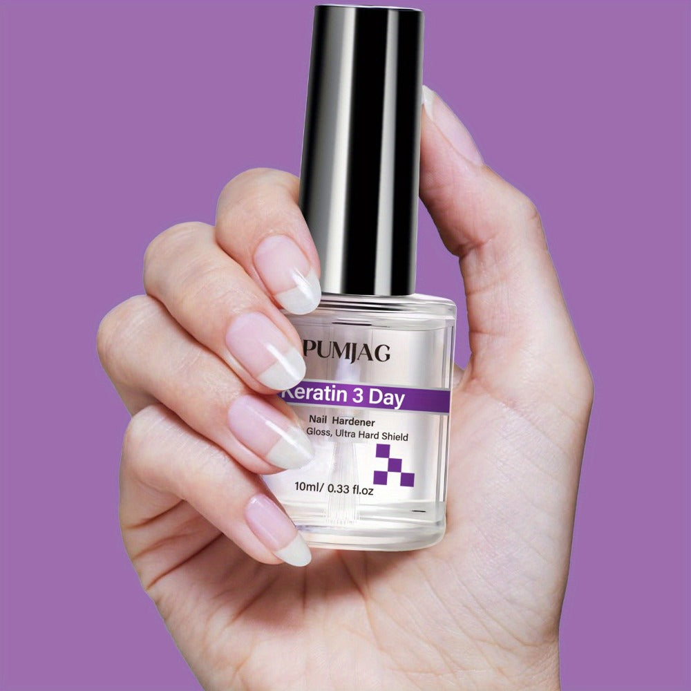 Nail Strengthening Oil Serum ¨C 3-Day Manicure Treatment with Biotin, Vitamin A E C & Calcium for Brittle Nails | Formaldehyde-Free Nail Repair & Growth Serum 0.34oz