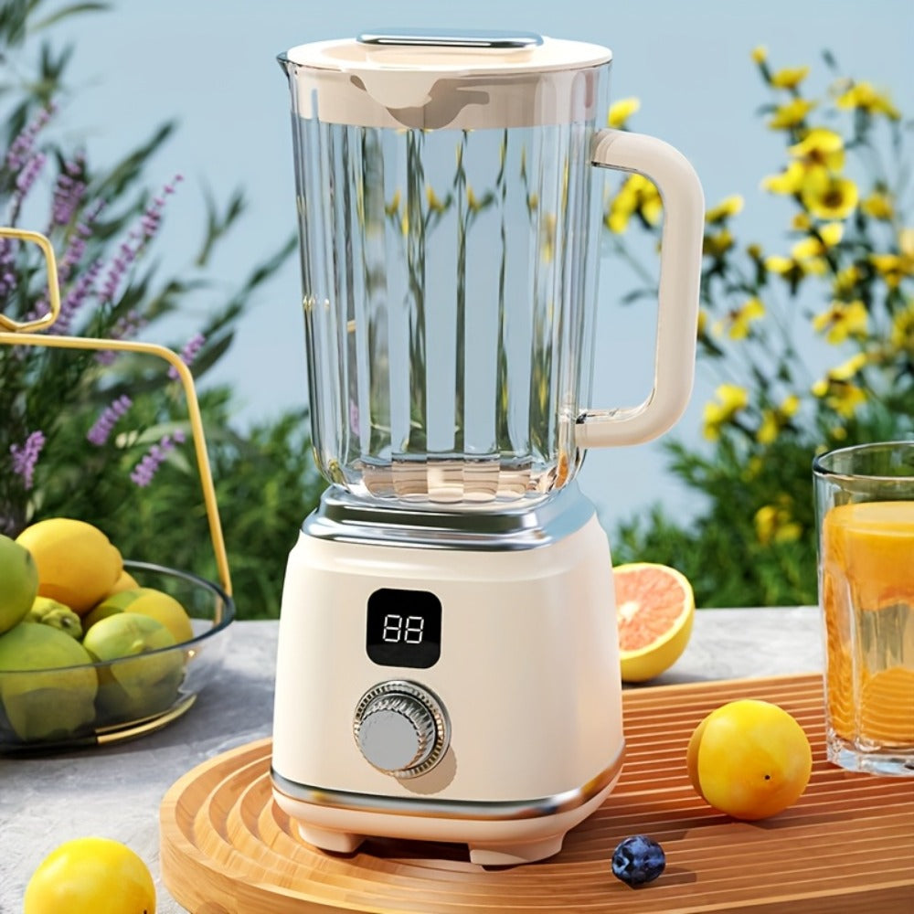 USB Rechargeable Portable Juicer Blender with Digital Display for Smoothies & Shakes | Home Office Travel