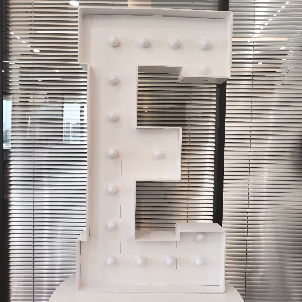 LED Letter Lights 4FT Tall Marquee Letter Lights A-Z Alphabet Light Up Letters with Cool White LED for Wedding, Birthday, Party, Proposal & Graduation Decor