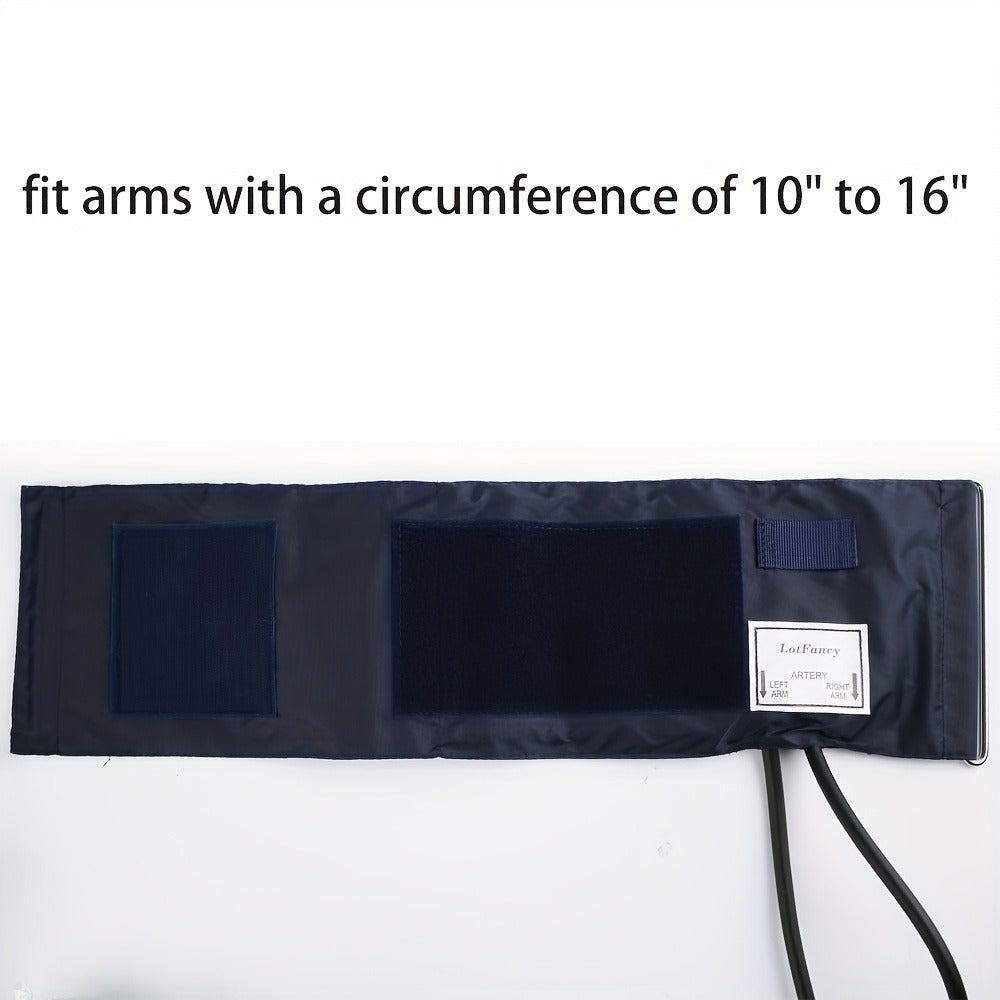 Aneroid Sphygmomanometer with Stethoscope Kit - Professional Manual Blood Pressure Monitor, Adult BP Cuff 10¡±-16¡±, Aluminum Alloy Gauge 300mmHg ¡À3mmHg Accuracy, Carrying Case Included, No Battery Needed