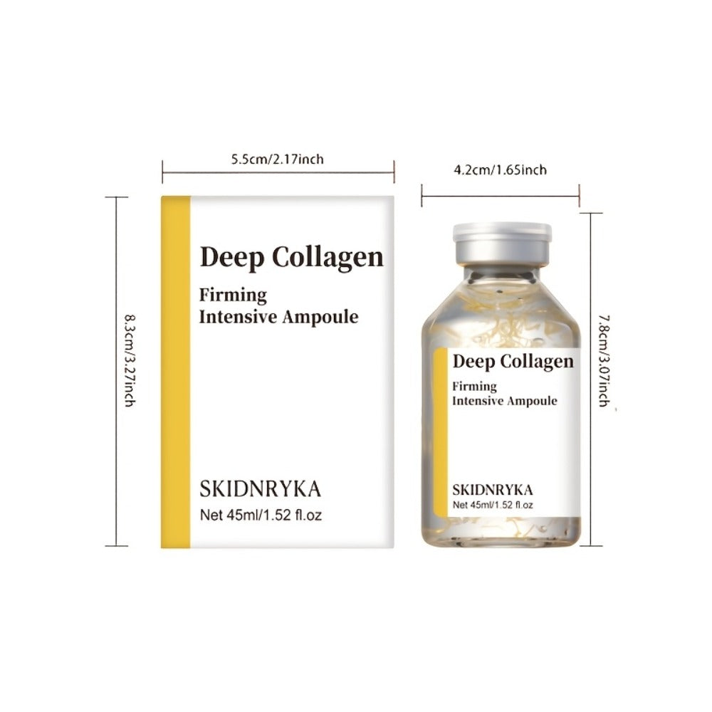 Collagen Serum with Niacinamide & Hyaluronic Acid, Deep Hydration Firming Plumping Skin Tightening Face Serum for All Skin Types, Brightening Even Skin Tone Anti-Aging Essence ¨C 2pcs x 1.52oz