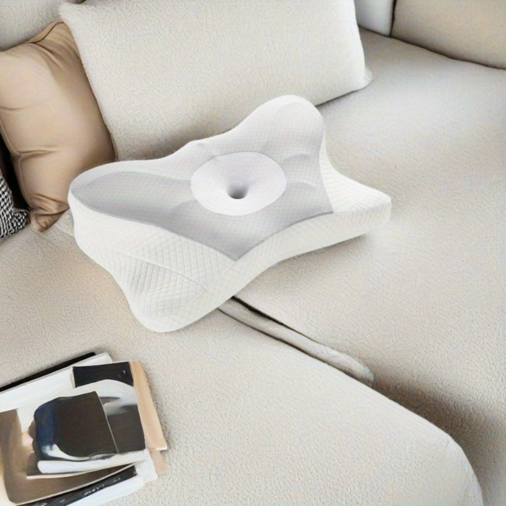 Cooling Gel Swirl Mattress Breathable Lightweight Comfort Foam Bed - Twin Full Queen King + Ergonomic Foam Neck Support Pillow - Choose Mattress Thickness 2in 3in or Gray Pillow Separately or Combined