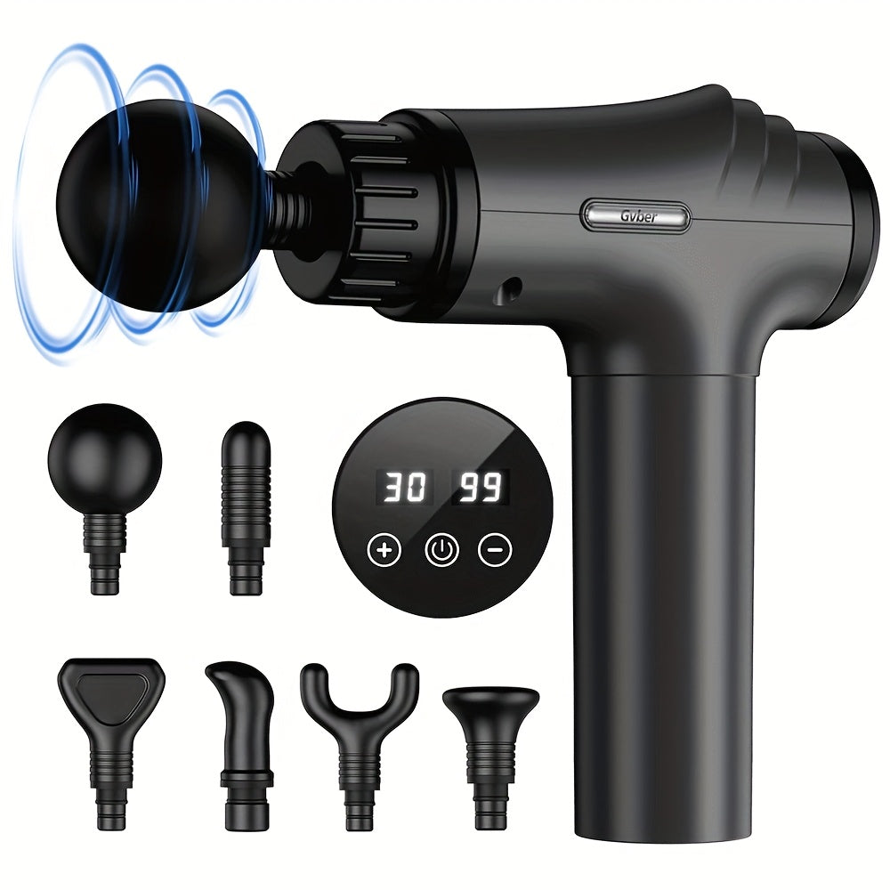 Massage Gun Deep Tissue ¨C Handheld Electric Muscle Massage Gun for Full Body, Back, Neck & Arm Relief, Percussion Massager for Sports & Fitness Recovery, Gift for Men Women Parents