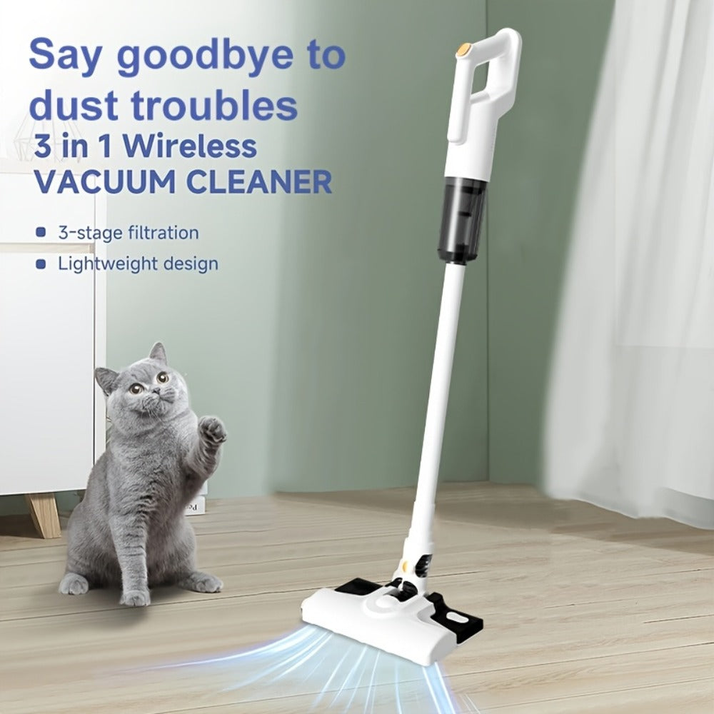 Handheld Vacuum Cleaner Cordless 5-in-1 Rechargeable with 45-Min Battery Life for Car, Carpet, Hard Floor & Pet Hair