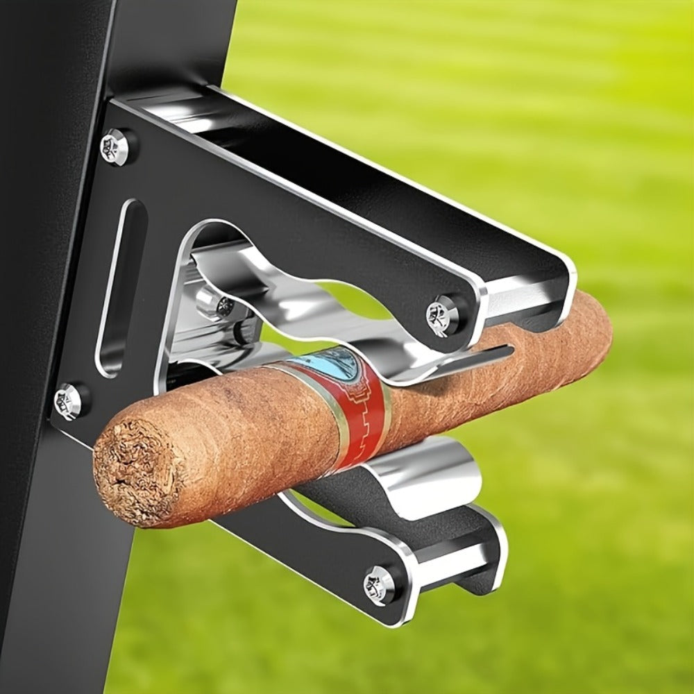 Magnetic Cigar Holder Heavy Duty Secure Grip - Fits Golf Carts, Beach Chairs, Fishing Rods & Boats | On-the-Go Smoking Accessory | 7 Colors | Cigar Enthusiast Gift