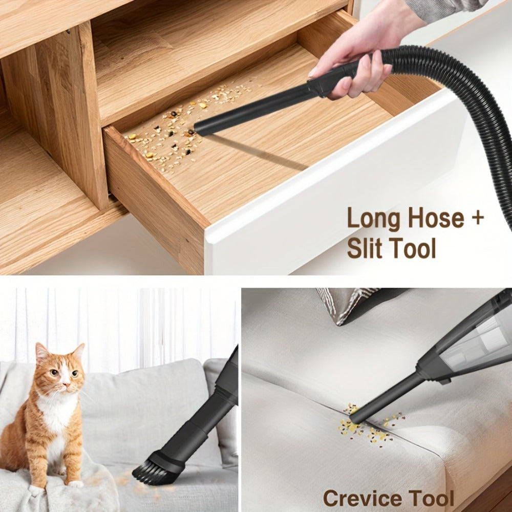 High Power Cordless Vacuum Cleaner for Carpet, Pet Hair & Hard Floors - Wireless Lightweight Household Vacuum with Strong Suction for Home, Car, RV & Kitchen, Ultra-Light Deep Cleaning, Multiple Colors