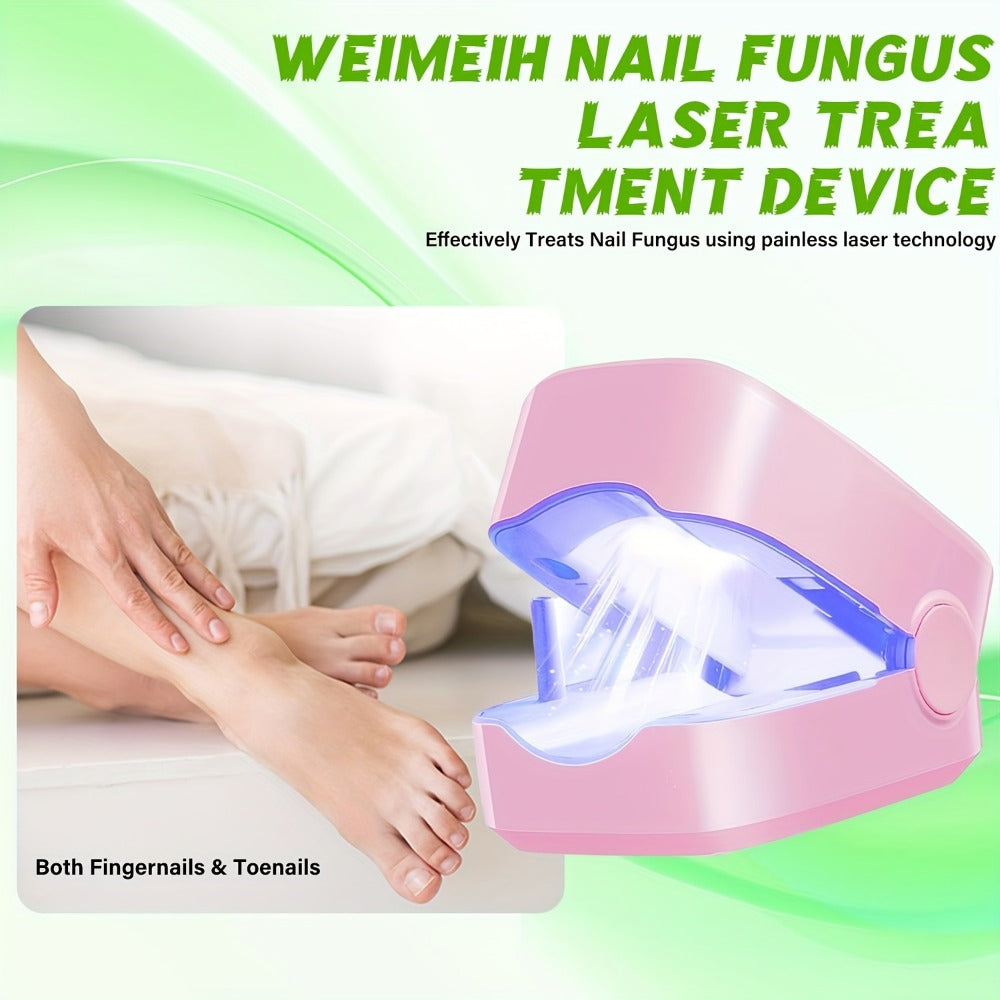 Nail Fungus Laser Treatment Device ¨C FDA Cleared Anti-Fungal Laser for Toenail & Fingernail Fungal Infections, 7-Minute Home Treatment