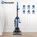 Vacmaster Bagless Upright Vacuum Cleaner 1150W Cyclone Filtration Large Dust Cup 17ft Cord for Carpet Hard Floor Pet Hair Powerful Suction Home Vacuum