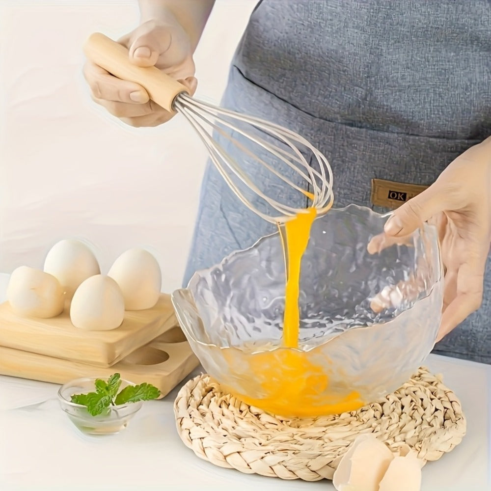 Silicone Kitchen Utensil Set 13 Piece with Wooden Handles Non-Stick Safe Heat Resistant Cooking Tools Spatula Spoon Ladle Set for Cooking Baking Dorm Essentials