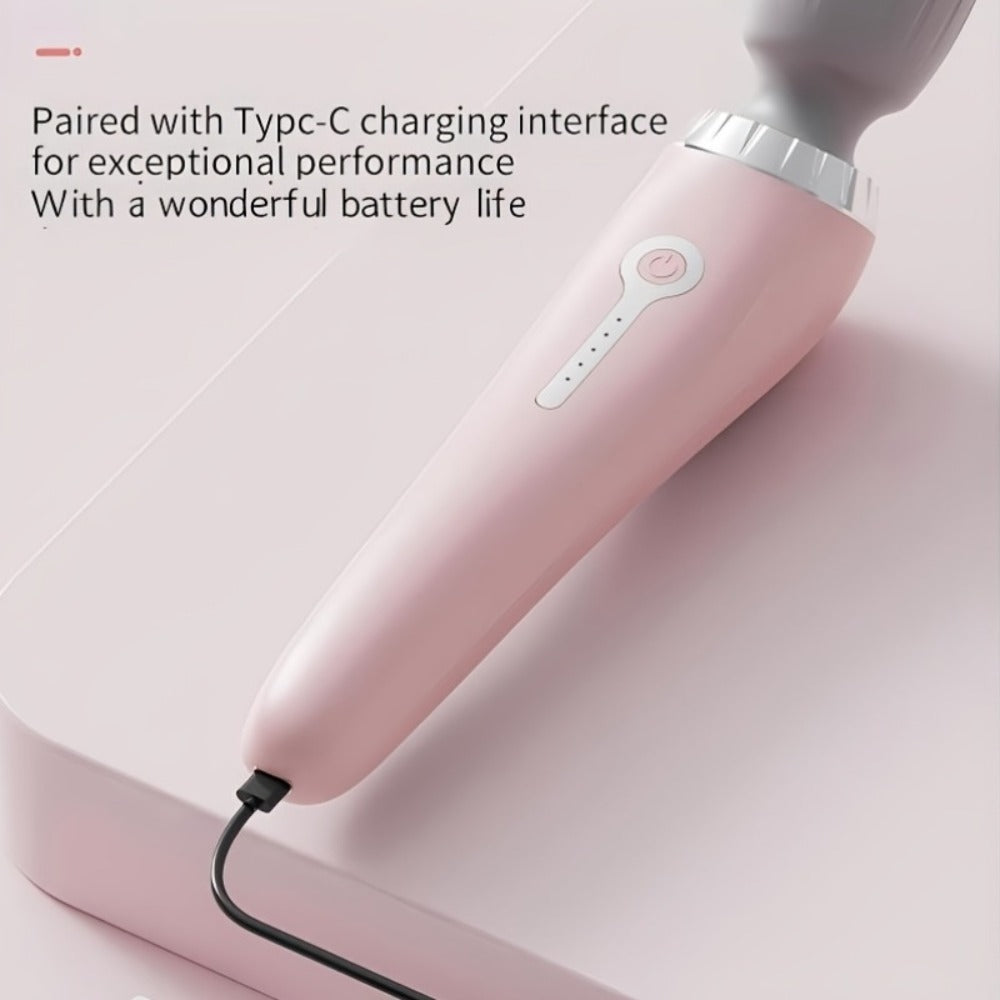 Handheld Massager for Neck Back & Legs ¨C 5-Speed USB Rechargeable Portable Body Massager with Long Battery Life, Compact Design, Perfect Relaxation Gift for Women Men Family