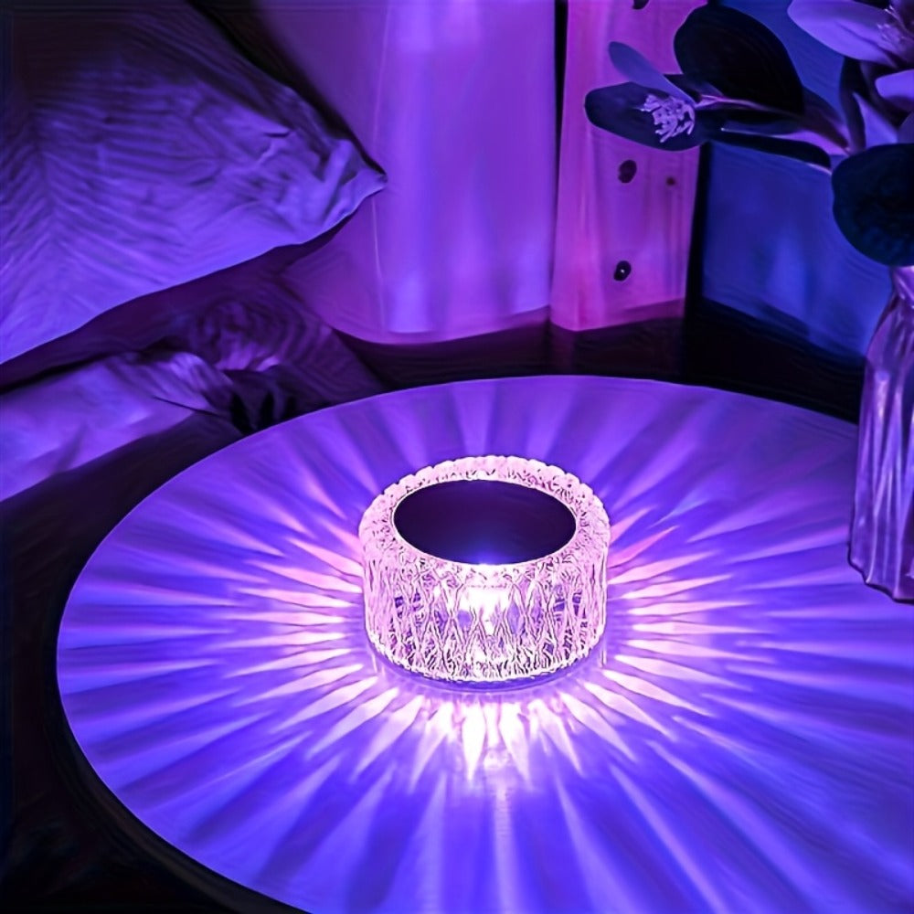 Touch Night Light 16 Color Rechargeable LED ¨C 3-Level Brightness Portable Bedside Lamp with USB Charging for Bedroom, Restaurant, Camping & Home Decor