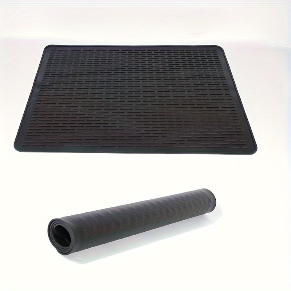 Silicone Stove Top Cover Protector 28x20 Inch ¨C Heat-Resistant Glass Cooktop Cover for Electric & Ceramic Stoves, Scratch-Proof Surface Mat & Kitchen Dish Drying Pad