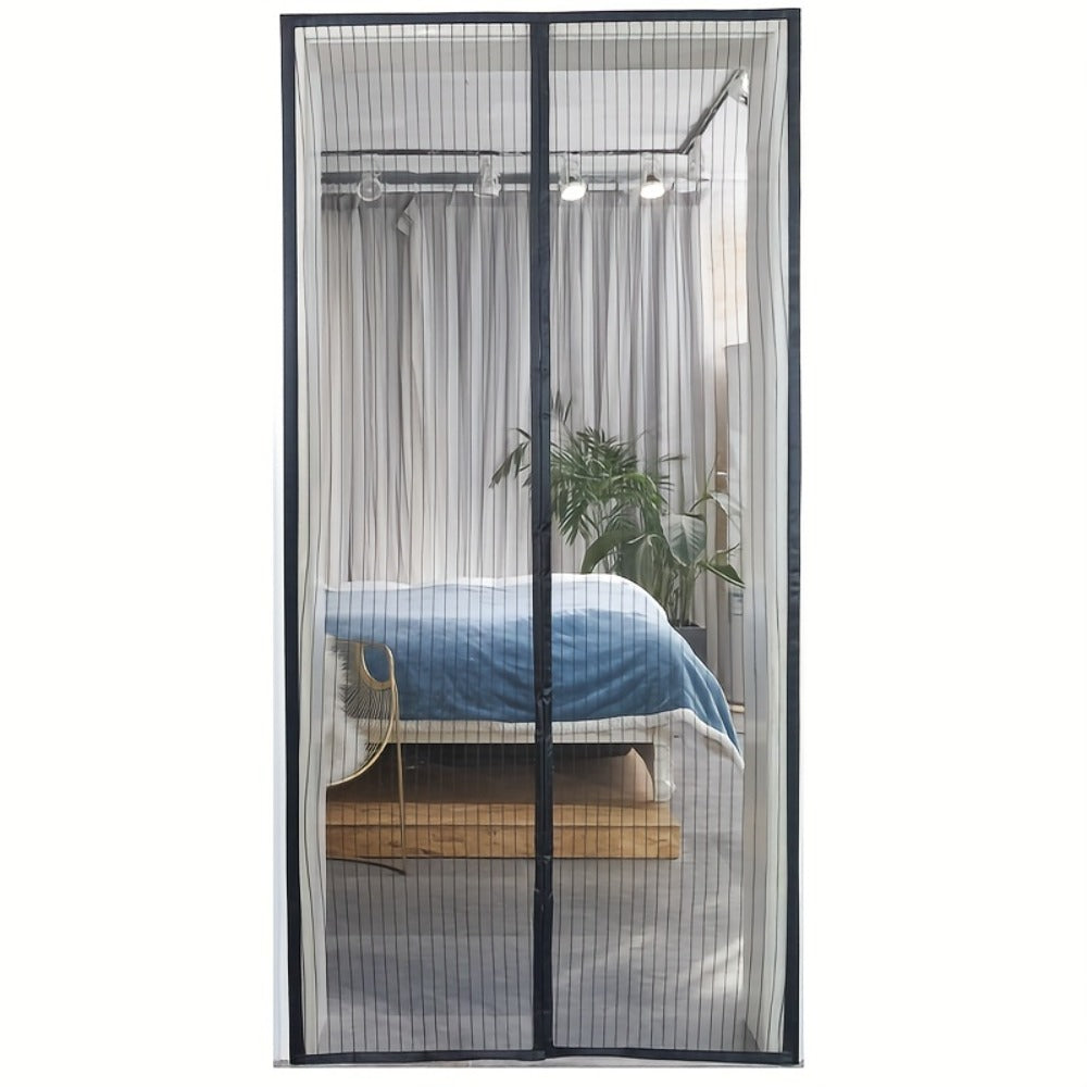 Magnetic Screen Door for Doorways ¨C Heavy Duty Self-Sealing Mesh Door Screen with Magnetic Closure, Hands-Free, Pet & Kid Friendly, Durable Nylon, Fits Most Door Frames, Easy Install