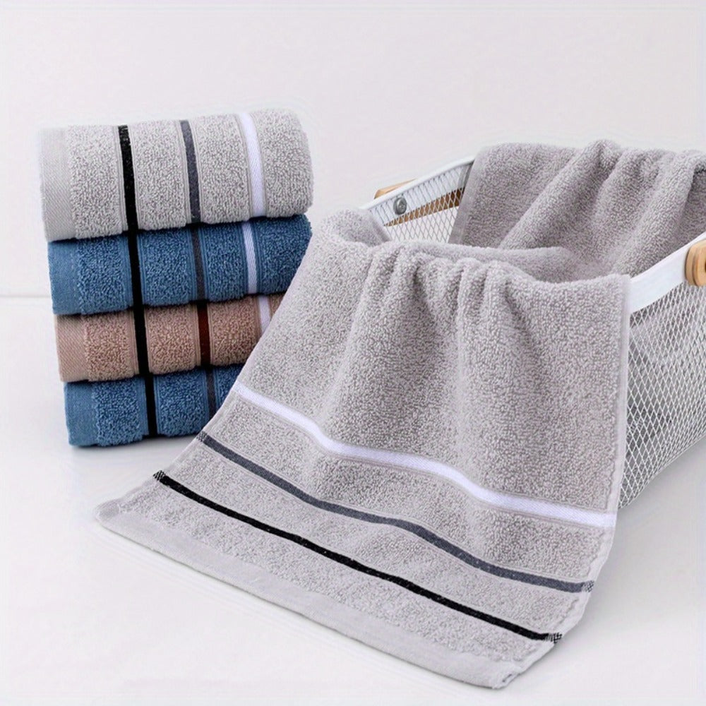 Washcloths 2 Pack Premium Soft Absorbent 102GSM Knit Fabric Face Towels Quick Dry Multipurpose Bath Washcloths for Body Face Kitchen Random Color Holiday Gift