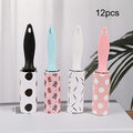 Lint Roller Pet Hair Remover Mini Portable 12 Pack Travel Size No Power Required for Clothing Furniture Car Seats Couch Reusable Clothes Cleaner Bulk Value Pack Great for Gift Bags