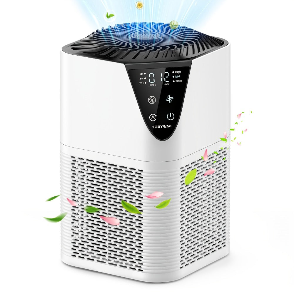 HEPA Air Purifier for Large Room Up to 1750 Sq Ft ¨C H13 True HEPA Filter, 25dB Quiet, PM2.5 Monitor, Aromatherapy, 3-Stage Filtration for Bedroom Home Office Pet Odor Smoke Dust