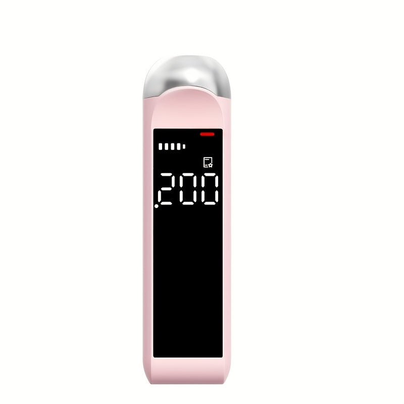 Rechargeable Breathalyzer Alcohol Tester ¨C Professional Digital Breath Alcohol Detector, Portable Personal Breathalyzer with LCD Display, Available in Green, Black & Pink