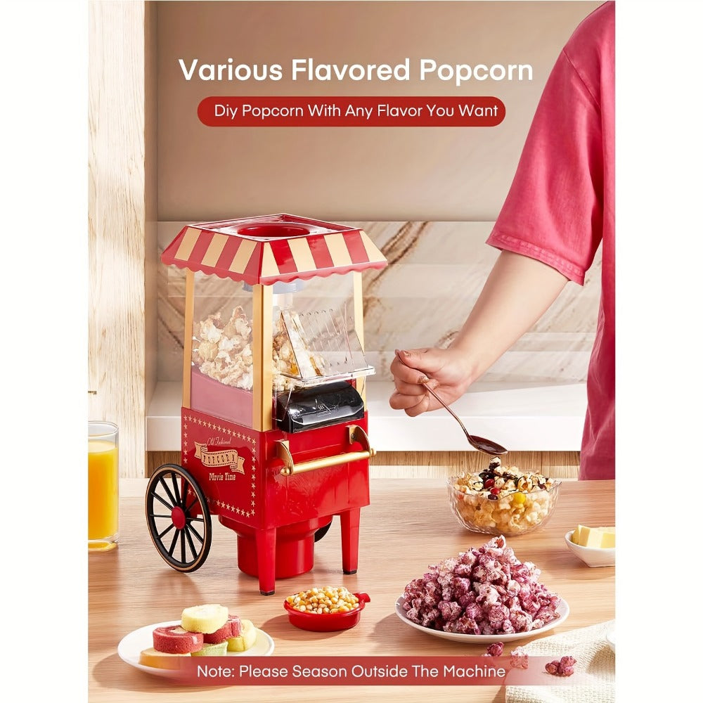 Air Popper Popcorn Maker 1400W ¨C Hot Air Popcorn Machine, Oil-Free & Healthy, Easy to Clean, Best Popcorn Popper for Movie Night, Parties & Kids Birthday