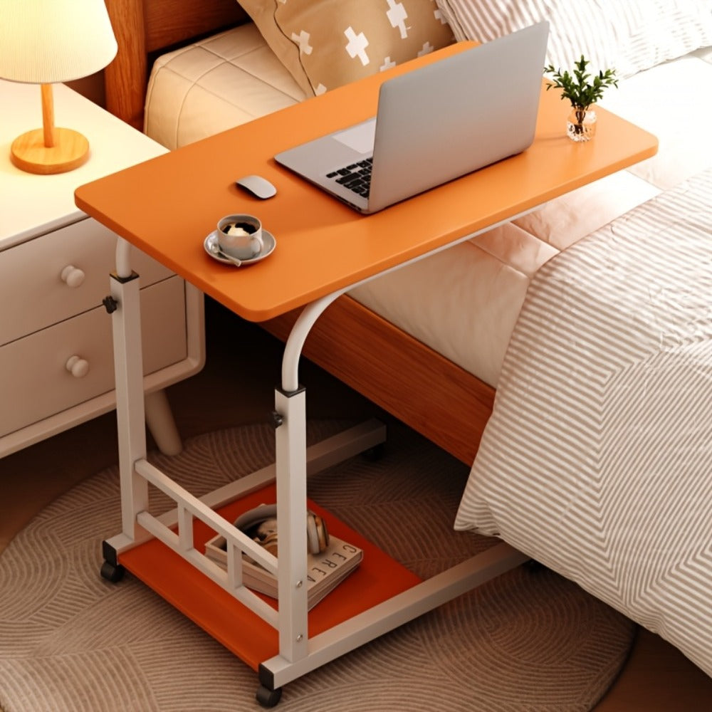 Bedside Table with Wheels Adjustable Height ¨C Multi-Style Nursing Care Table for Elderly & Patients | Single & 3-Tier Rolling Overbed Dining Table, Home Medical Convalescent Furniture, 13 Styles
