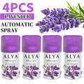 Automatic Spray Air Freshener Refill 8.45oz 1pc or 4pcs - 6 Scents Lavender Vanilla Cool Linen Ocean Mixed Berries Magnolia, Odor Fighting Room Spray for Car Office Home Bathroom Kitchen Fabric Closet