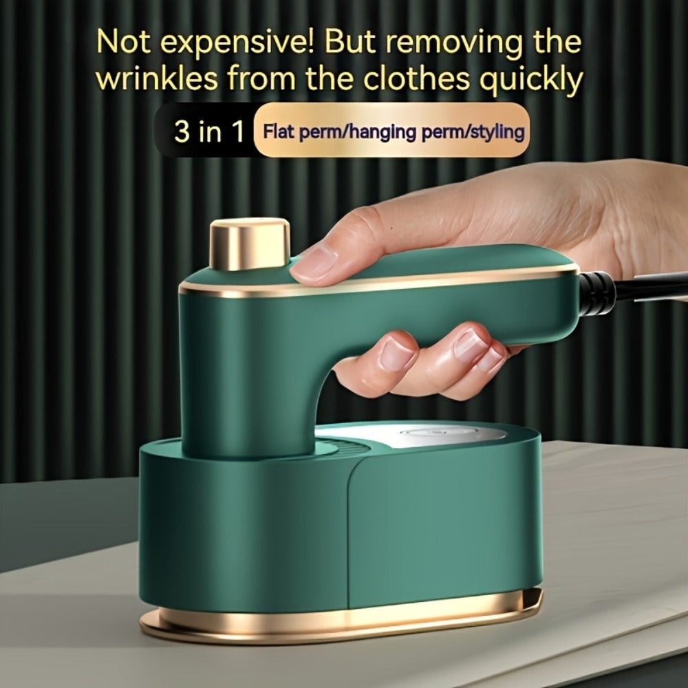 Portable Steam Iron for Clothes ¨C 40W Handheld Folding Steamer with 180¡ã Rotating Head, Fast Heating & Quick Wrinkle Removal for Travel, Dorm, Home & Office