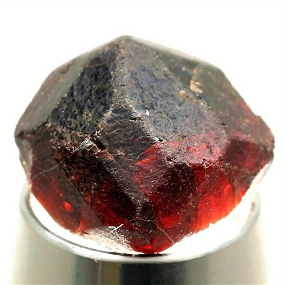 Natural Red Garnet Crystal Rough Stone ¨C Raw Unpolished Mineral Specimen for Home Decor, Crystal Healing, Feng Shui Display & Collector Gift, Genuine Gemstone Rock