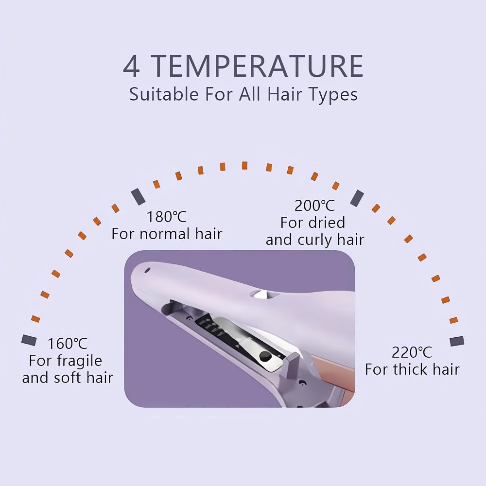Curling Iron 32mm Deep Wave Curler Fast Heating Adjustable Temperature Anti-Scald Salon-Grade Hair Styling Tool Long-Lasting Waves Gift