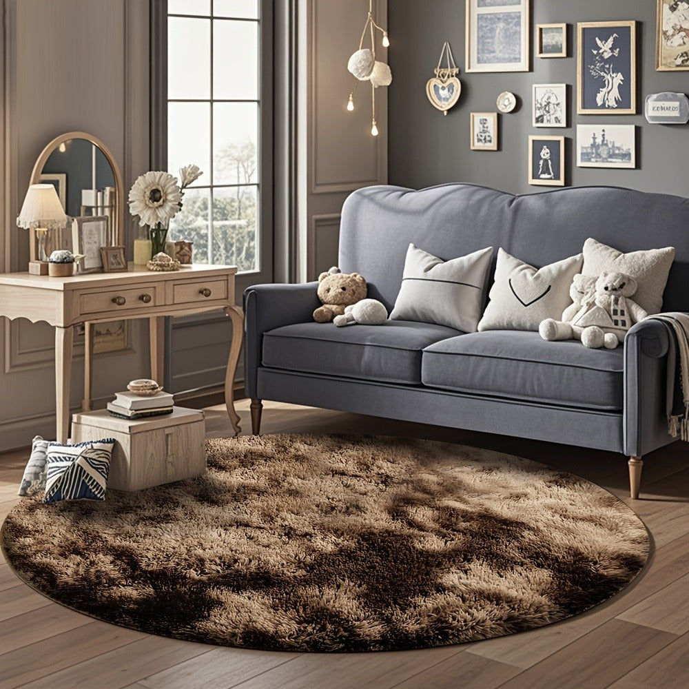 Fluffy Area Rug Large Soft Shag Carpet for Living Room Bedroom ¨C Non-Slip Ultra Thick Plush Floor Mat, Multiple Sizes & Colors, Home Decor