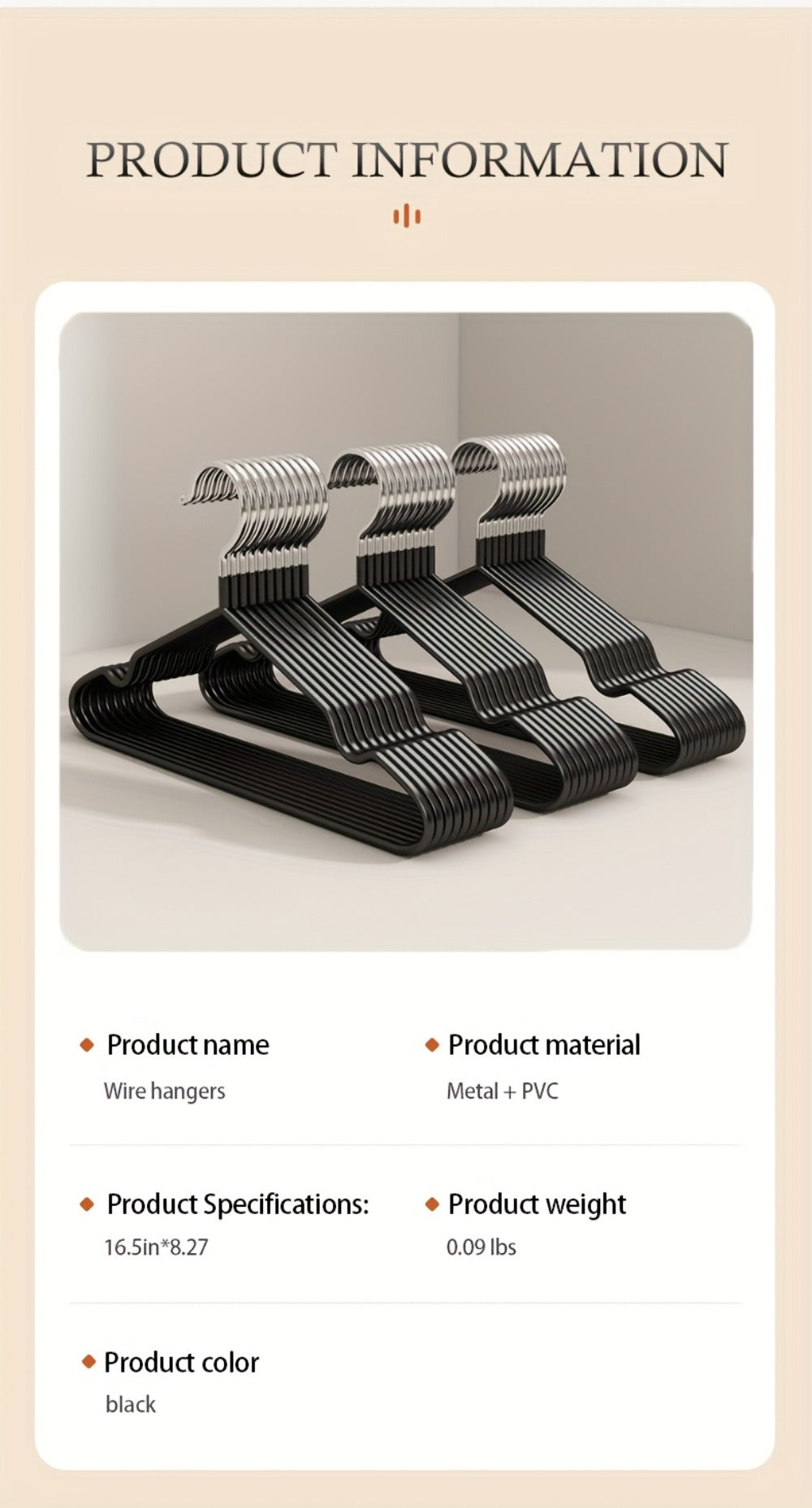 High Manganese Steel Non-Slip Clothes Hangers Thickened Heavy Duty Coat Suit Hangers Space Saving Closet Organizer