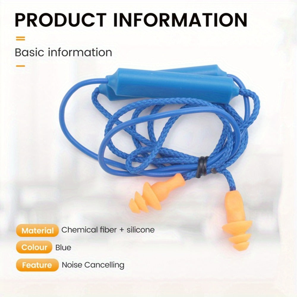 Noise Cancelling Bluetooth Earbuds Hearing Protection for Work ¨C Wireless In-Ear Headset for Construction Site, Production Line and Noisy Environments, Chemical Fiber Silicone Comfortable Fit