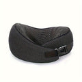 Memory Foam Travel Neck Pillow ¨C Breathable Washable Cover for Airplane, Office, Car & Home Recliner