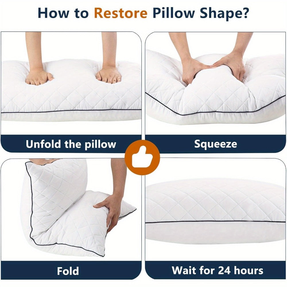 Body Pillow 20x54 Inch Cooling Memory Foam ¨C Full Body Pillow for Adults Side Sleepers, Firm Long Sleeping Pillow for Stomach Back Support, Pregnancy Pillow, Washable Cover, Grey White Pink