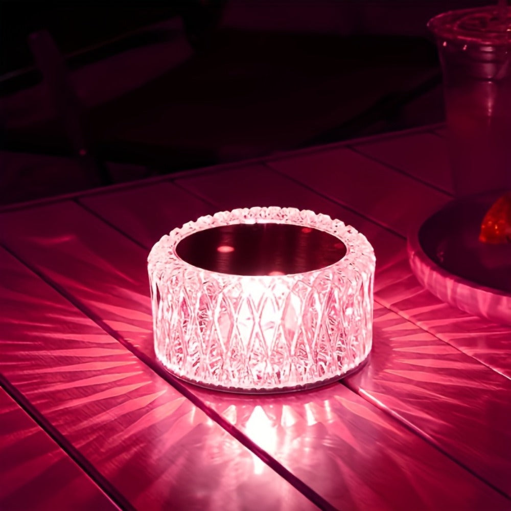 Touch Night Light 16 Color Rechargeable LED ¨C 3-Level Brightness Portable Bedside Lamp with USB Charging for Bedroom, Restaurant, Camping & Home Decor