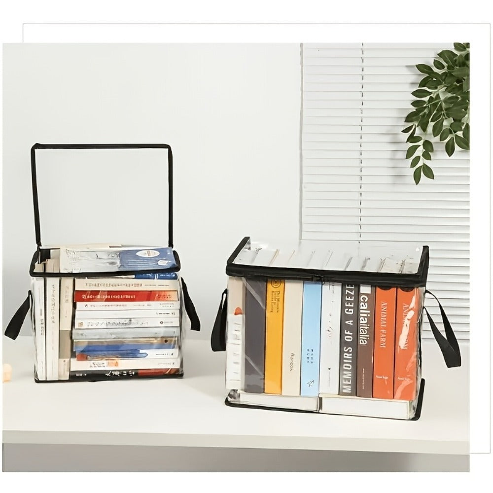 Clear Plastic Storage Box with Snap-Fit Lid, Stackable Organizer Bins 3 or 4 Pack, Large Capacity Heavy Duty Containers for Clothes Books Bedding Snacks, Home Office Travel Space-Saving Storage