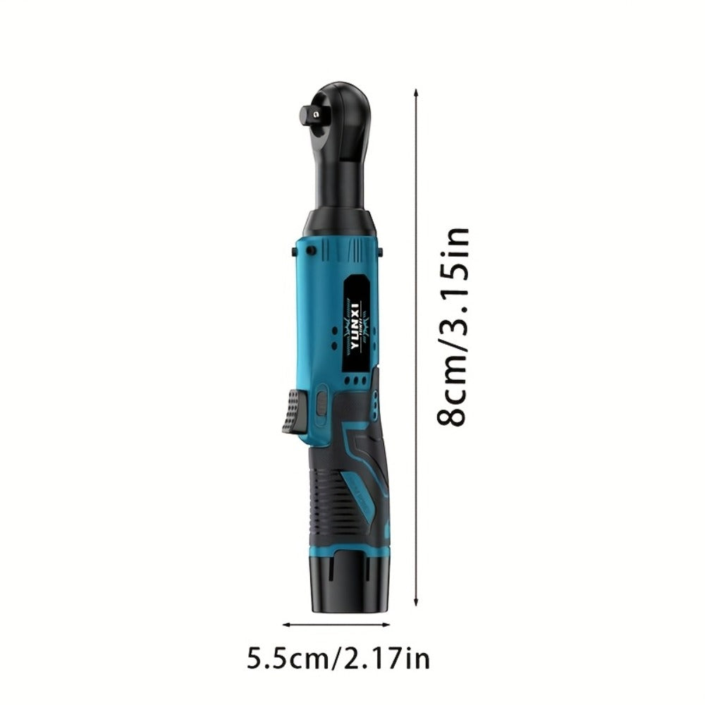 12V Brushless Electric Ratchet Wrench Set with Battery & Quick Charger ¨C Wireless Car Repair Tool Kit for Home & Auto, Holiday Gift for Men