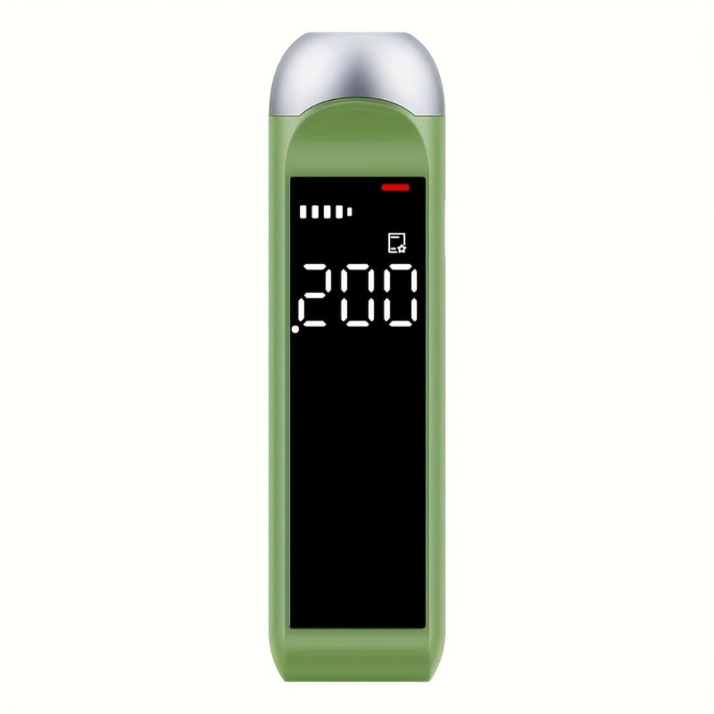 Rechargeable Breathalyzer Alcohol Tester ¨C Professional Digital Breath Alcohol Detector, Portable Personal Breathalyzer with LCD Display, Available in Green, Black & Pink