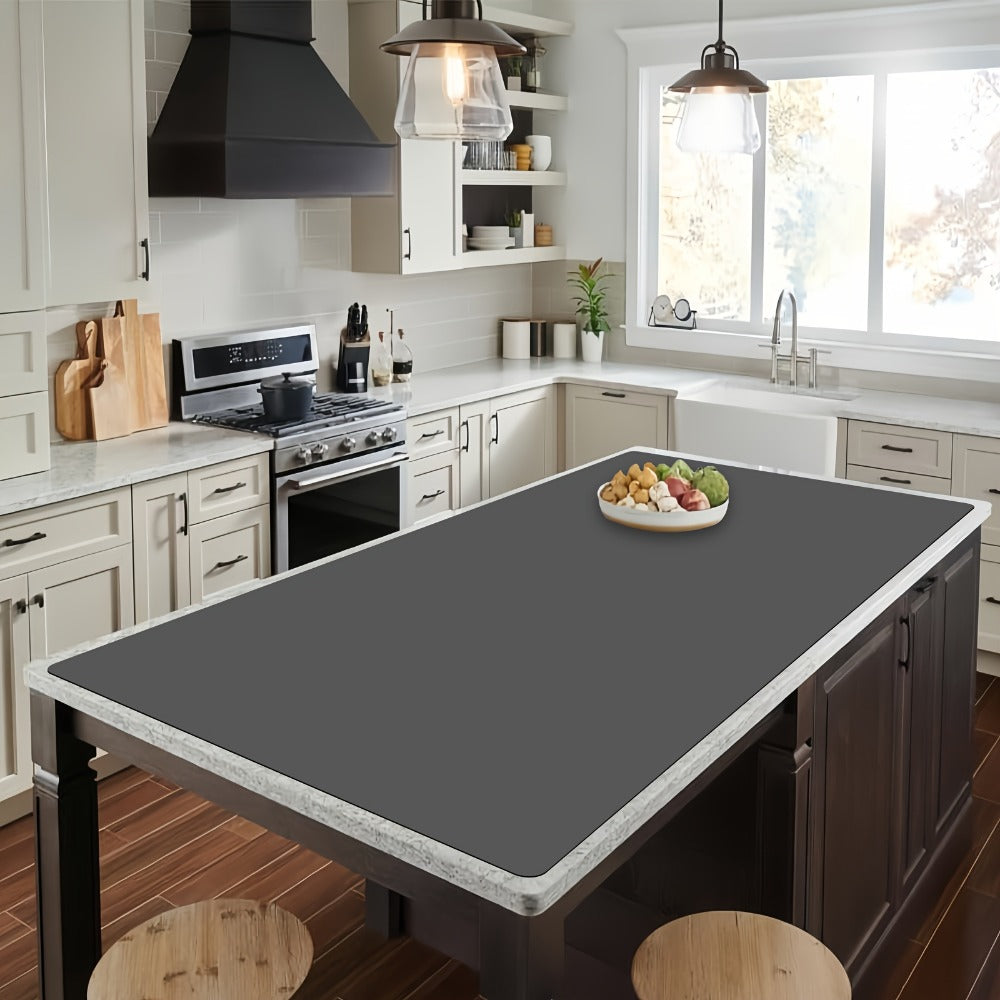 Extra Large Silicone Mat for Kitchen Counter ¨C Nonslip Heat Resistant Countertop Protector, Nonstick Waterproof Craft Mat & Placemat, Multiple Sizes & Colors
