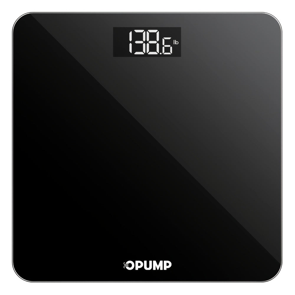 Digital Bathroom Scale High Precision 400 lbs ¨C Electronic Body Weight Scale with Backlit HD LCD Display, kg/lb/st Switchable, Easy Read, Includes Batteries
