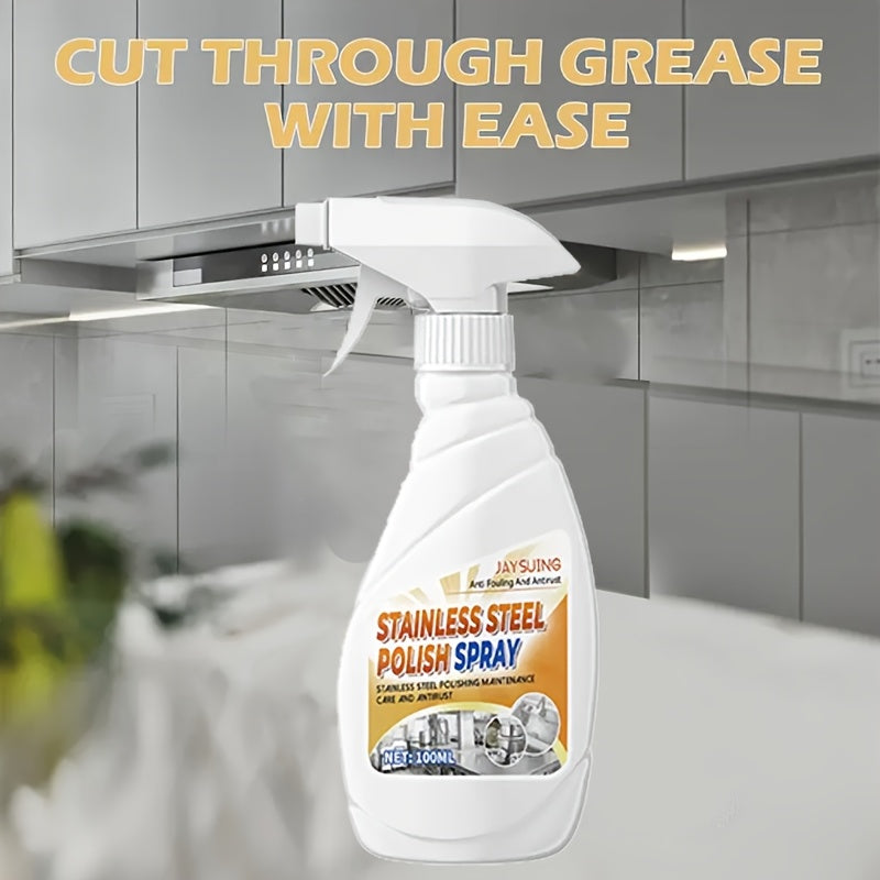 Stainless Steel Cleaner & Pot Bottom Cleaner Paste ¨C Removes Black Grime, Rust & Grease from Pots, Pans & Kitchen Surfaces, Long-Lasting Shine in One Step