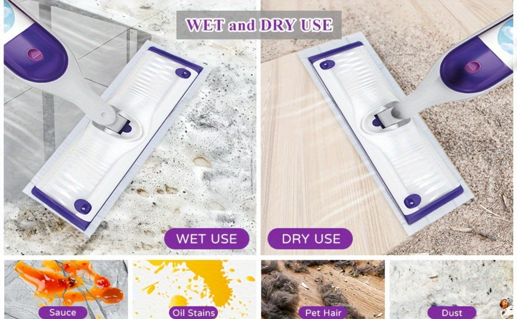 Disposable Mop Pads Replacement 40pcs for Swiffer Power Mop, Multi-Surface Floor Cleaning Refill Pads, Thickened Super Absorbent Wet Mop Pad Refills
