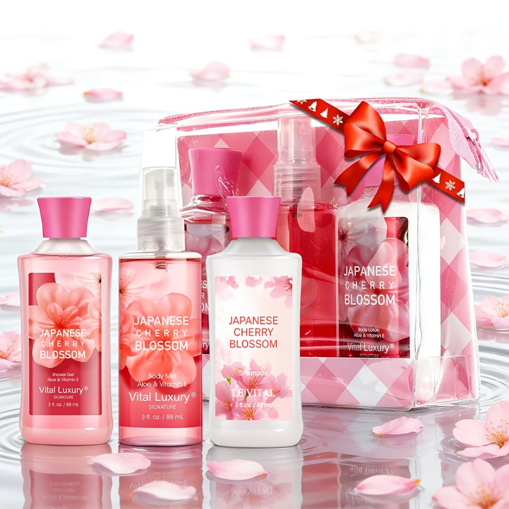 Vanilla Bath & Body Care Gift Set for Women ¨C Shower Gel 3oz + Body Lotion 3oz + Body Mist 3oz | Moisturizing, Refreshing & Deodorizing Spa Gift for Mom, Wife, Sister or Girlfriend