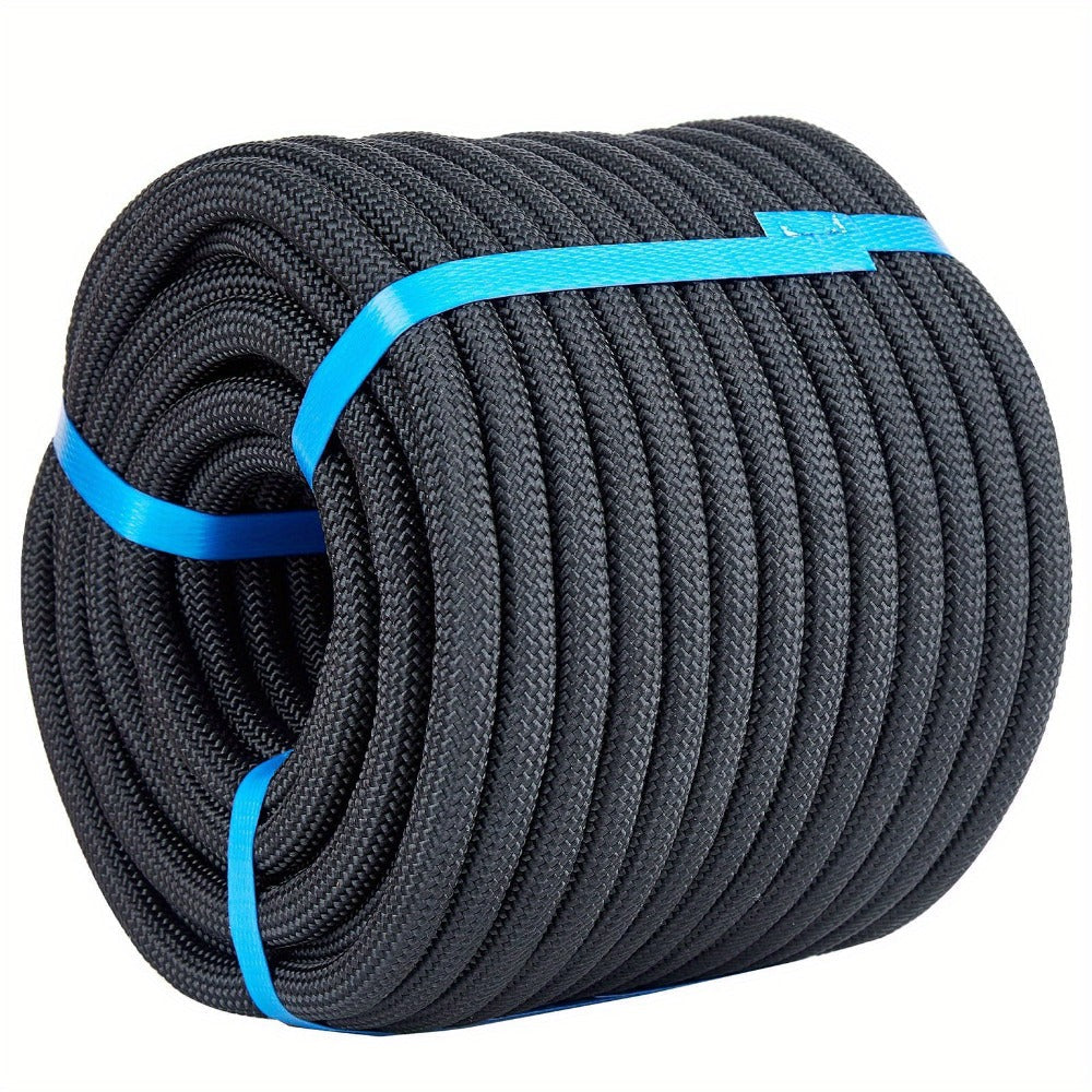 Double Braided Nylon Rope 1/2 Inch Heavy Duty Polyester ¨C 100ft 150ft 200ft Multi-Color for Anchoring Towing Cargo Sailing Dock Lines & Outdoor Use