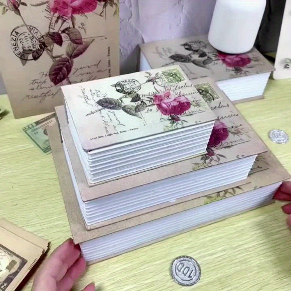 Hidden Book Safe Storage Box with Key Lock ¨C Diversion Book Piggy Bank for Money Jewelry Secret Valuables Home Decor